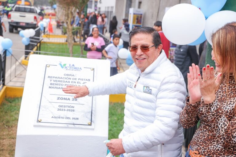 ALCALDE RUBÉN CANO IMPULSA UN SHOCK DE INVERSIONES HISTÓRICO DE MÁS DE S/ 200 MILLONES PARA RENOVAR LA VICTORIA – Ed.1080